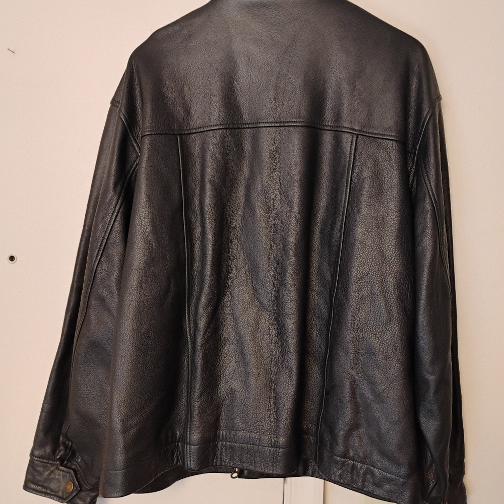 Vintage 90's Pendleton Leather Jacket - image 4